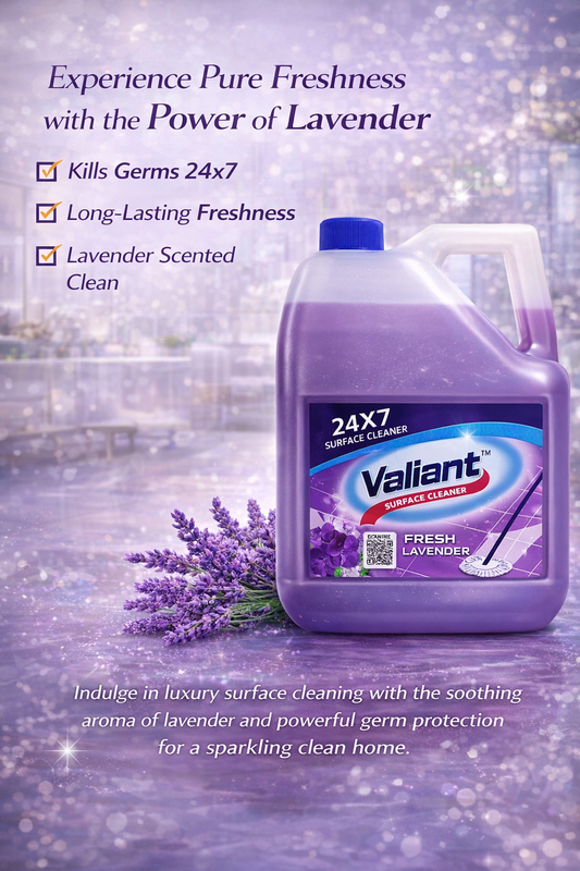 Valiant Lavender Fresh 5 Ltr Surface Cleaner
