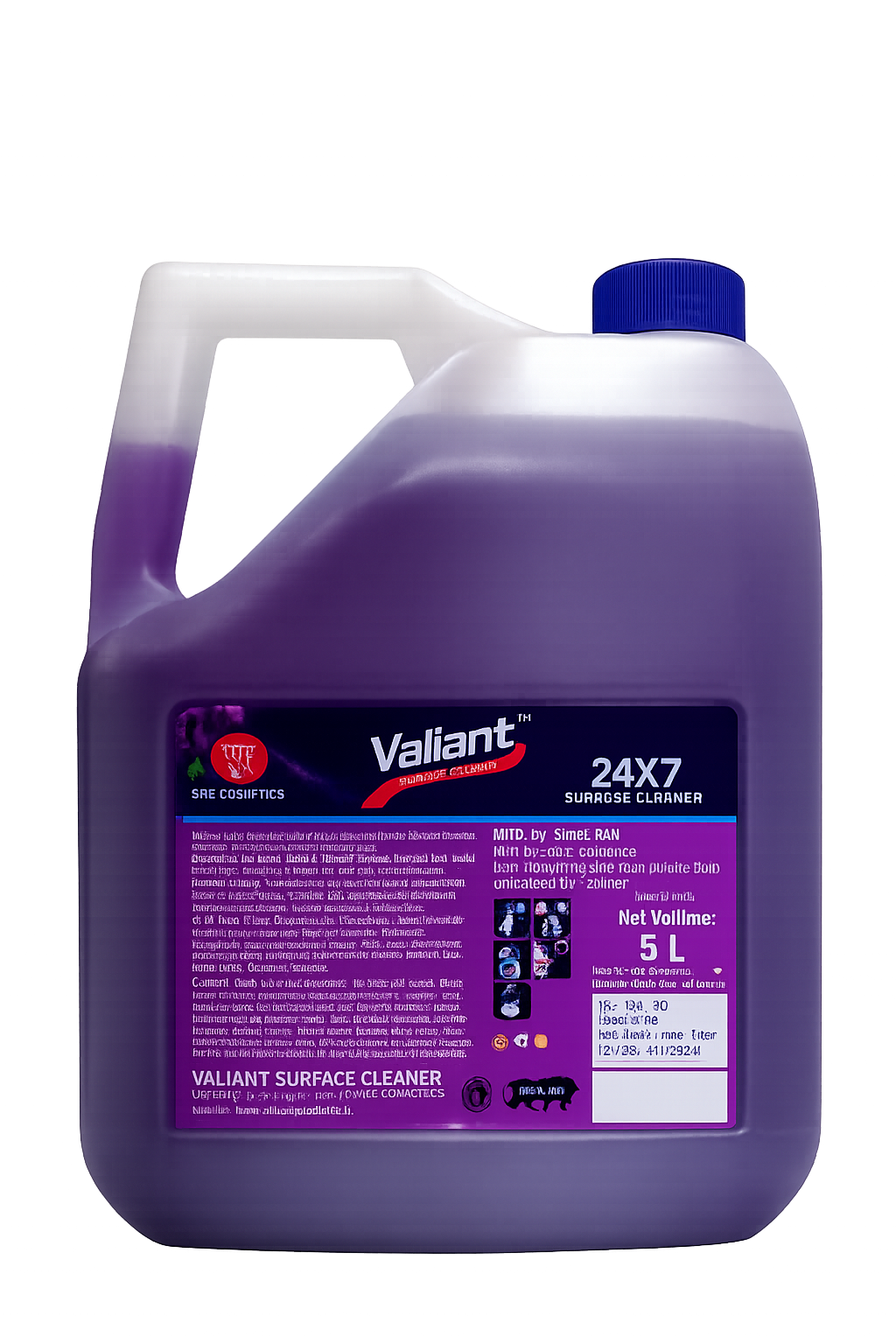 Valiant Lavender Fresh 5 Ltr Surface Cleaner