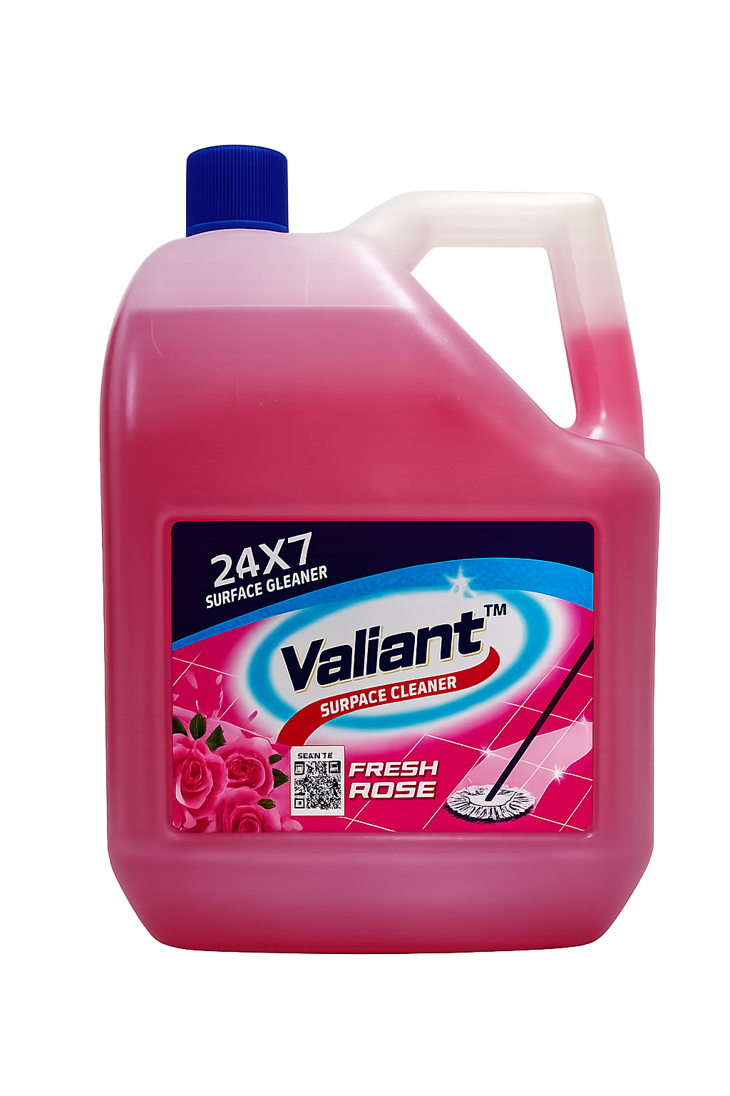 Valient Surface Cleaner 5 Ltr Rose Fresh