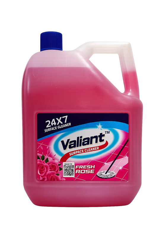 Valient Surface Cleaner 5 Ltr Rose Fresh