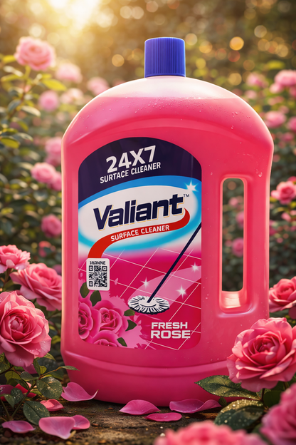 Valient Surface Cleaner 2 Ltr Rose Fresh