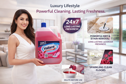 Valient Surface Cleaner 5 Ltr Rose Fresh
