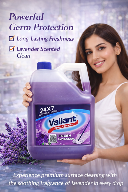 Valiant Lavender Fresh 5 Ltr Surface Cleaner